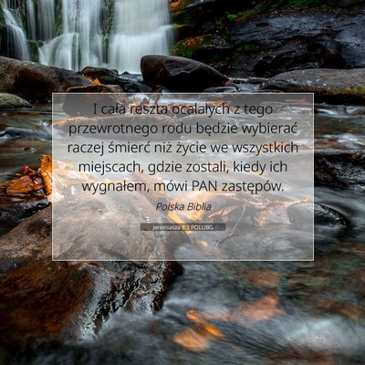 Jeremiasza 8:3 POLUBG Obraz Wersetu Biblijnego