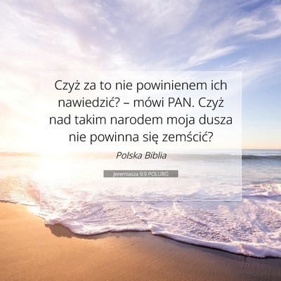 Jeremiasza 9:9 Werset Biblijny Wyjaśniony