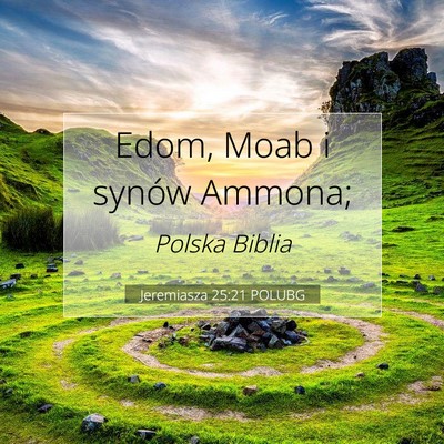 Jeremiasza 25:21 POLUBG Obraz Wersetu Biblijnego