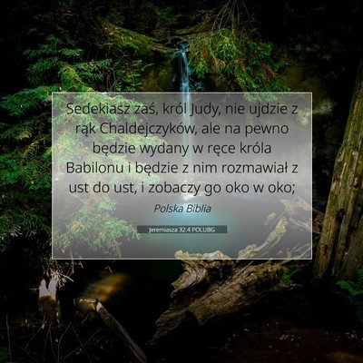 Jeremiasza 32:4 POLUBG Obraz Wersetu Biblijnego
