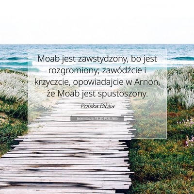 Jeremiasza 48:20 POLUBG Obraz Wersetu Biblijnego
