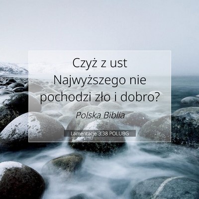 Lamentacje 3:38 POLUBG Obraz Wersetu Biblijnego