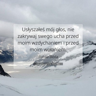 Lamentacje 3:56 Werset Biblijny Wyjaśniony