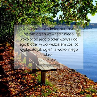 Ezechiela 1:27 POLUBG Obraz Wersetu Biblijnego
