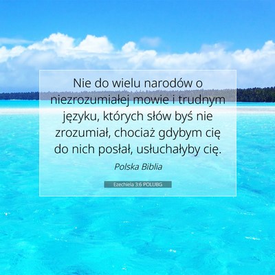 Ezechiela 3:6 POLUBG Obraz Wersetu Biblijnego