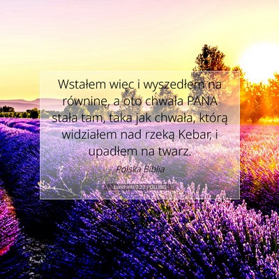 Ezechiela 3:23 POLUBG Obraz Wersetu Biblijnego