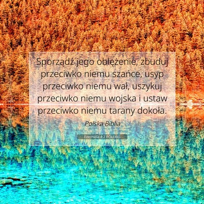 Ezechiela 4:2 POLUBG Obraz Wersetu Biblijnego