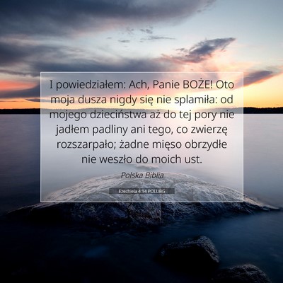 Ezechiela 4:14 POLUBG Obraz Wersetu Biblijnego