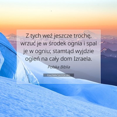Ezechiela 5:4 POLUBG Obraz Wersetu Biblijnego