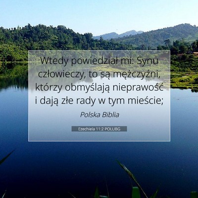 Ezechiela 11:2 POLUBG Obraz Wersetu Biblijnego
