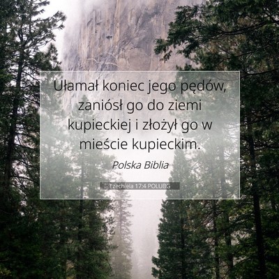 Ezechiela 17:4 Werset Biblijny Wyjaśniony