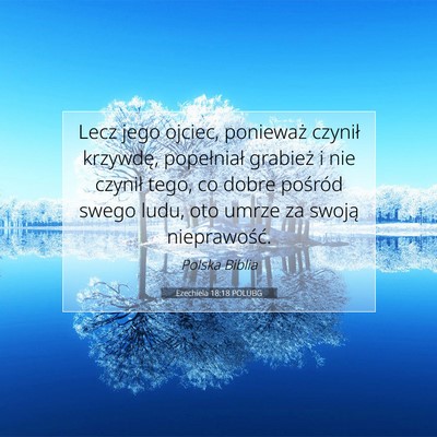 Ezechiela 18:18 POLUBG Obraz Wersetu Biblijnego