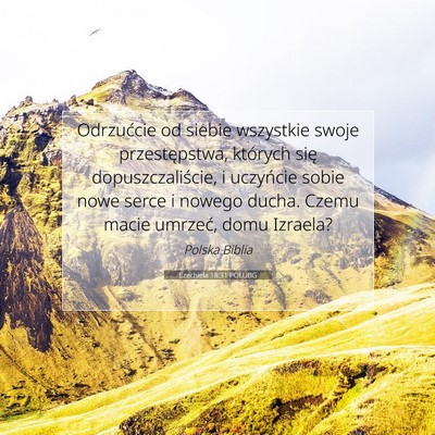 Ezechiela 18:31 POLUBG Obraz Wersetu Biblijnego