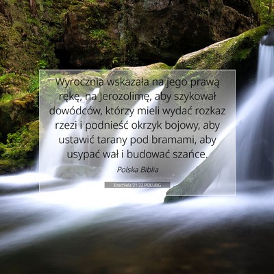 Ezechiela 21:22 POLUBG Obraz Wersetu Biblijnego