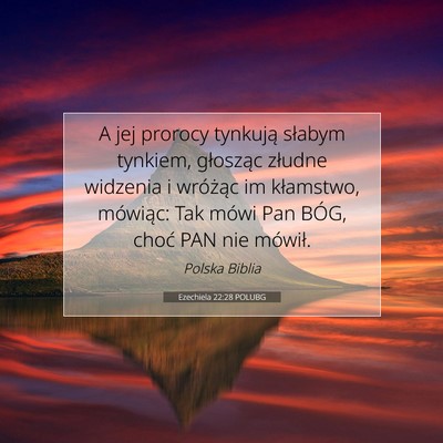 Ezechiela 22:28 POLUBG Obraz Wersetu Biblijnego