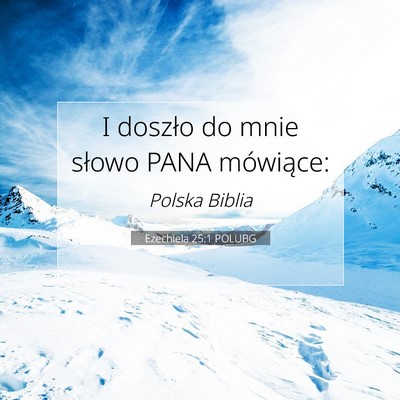 Ezechiela 25:1 POLUBG Obraz Wersetu Biblijnego