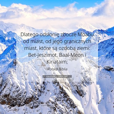 Ezechiela 25:9 POLUBG Obraz Wersetu Biblijnego