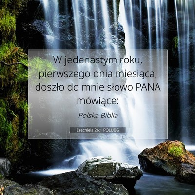 Ezechiela 26:1 POLUBG Obraz Wersetu Biblijnego