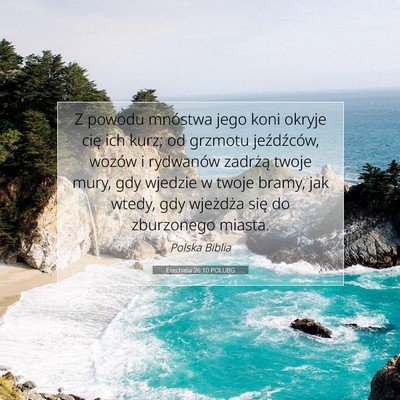 Ezechiela 26:10 POLUBG Obraz Wersetu Biblijnego