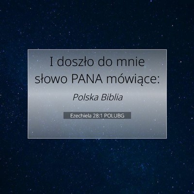Ezechiela 28:1 Werset Biblijny Wyjaśniony