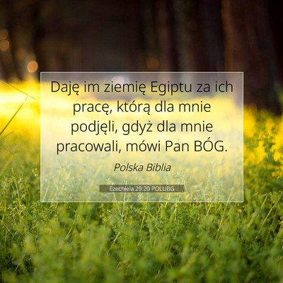Ezechiela 29:20 POLUBG Obraz Wersetu Biblijnego