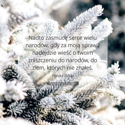 Ezechiela 32:9 POLUBG Obraz Wersetu Biblijnego