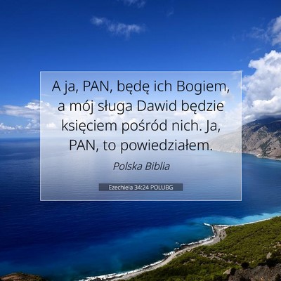 Ezechiela 34:24 POLUBG Obraz Wersetu Biblijnego