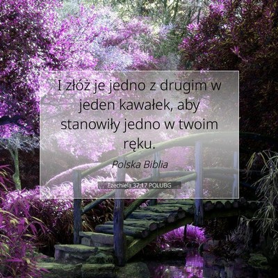 Ezechiela 37:17 Werset Biblijny Wyjaśniony