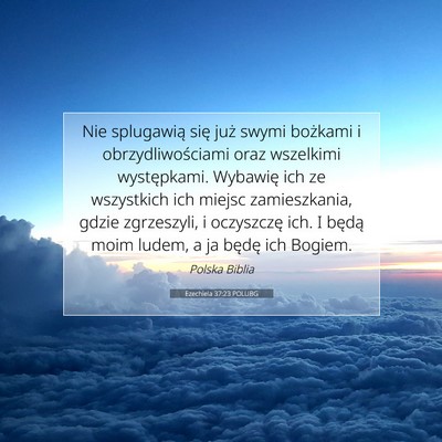 Ezechiela 37:23 POLUBG Obraz Wersetu Biblijnego