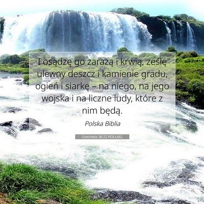 Ezechiela 38:22 POLUBG Obraz Wersetu Biblijnego