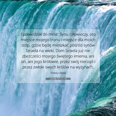 Ezechiela 43:7 POLUBG Obraz Wersetu Biblijnego