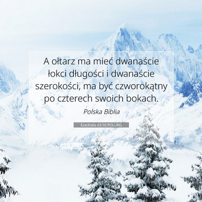 Ezechiela 43:16 Werset Biblijny Wyjaśniony