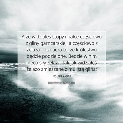 Daniela 2:41 Werset Biblijny Wyjaśniony