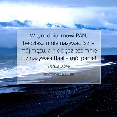 Ozeasza 2:16 POLUBG Obraz Wersetu Biblijnego