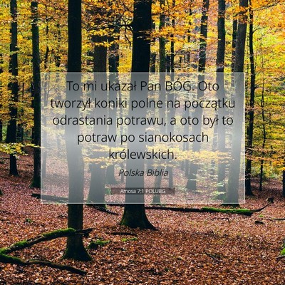 Amosa 7:1 POLUBG Obraz Wersetu Biblijnego