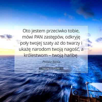 Nahuma 3:5 POLUBG Obraz Wersetu Biblijnego