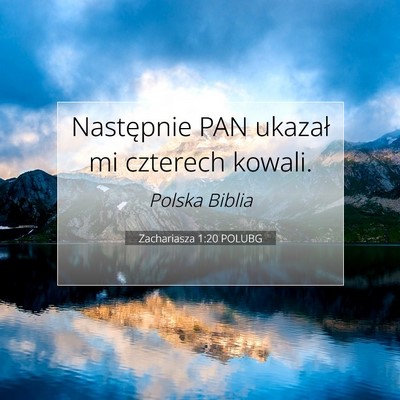 Zachariasza 1:20 Werset Biblijny Wyjaśniony