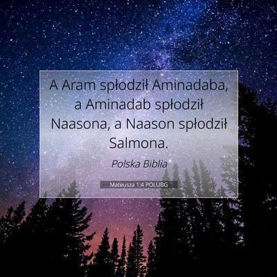 Mateusza 1:4 POLUBG Obraz Wersetu Biblijnego