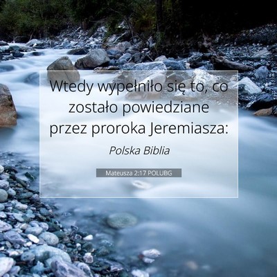 Mateusza 2:17 Werset Biblijny Wyjaśniony