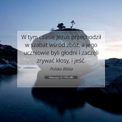 Mateusza 12:1 Werset Biblijny Wyjaśniony