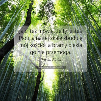 Mateusza 16:18 POLUBG Obraz Wersetu Biblijnego