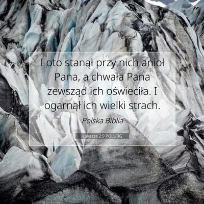 Łukasza 2:9 POLUBG Obraz Wersetu Biblijnego