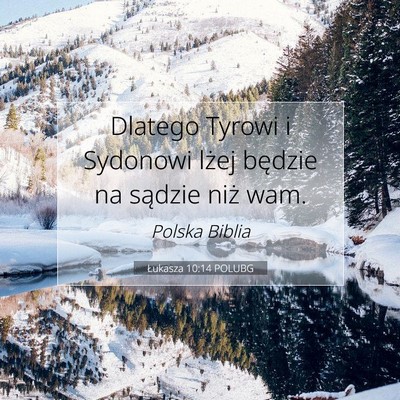 Łukasza 10:14 Werset Biblijny Wyjaśniony
