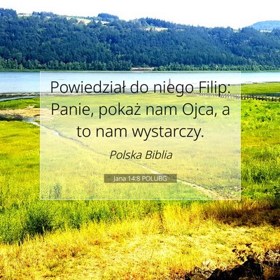 Jana 14:8 POLUBG Obraz Wersetu Biblijnego