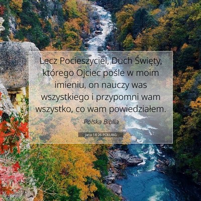 Jana 14:26 POLUBG Obraz Wersetu Biblijnego
