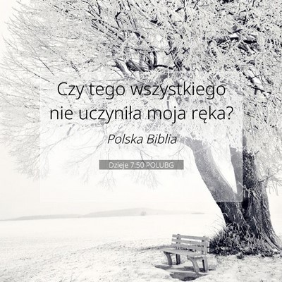Dzieje 7:50 Werset Biblijny Wyjaśniony