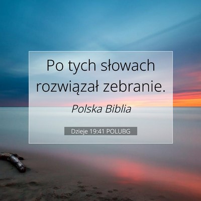 Dzieje 19:41 Werset Biblijny Wyjaśniony