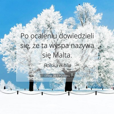 Dzieje 28:1 Werset Biblijny Wyjaśniony