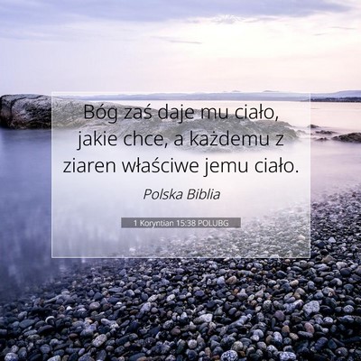 1 Koryntian 15:38 POLUBG Obraz Wersetu Biblijnego