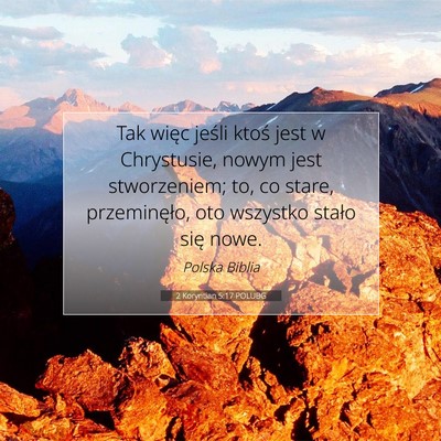 2 Koryntian 5:17 POLUBG Obraz Wersetu Biblijnego